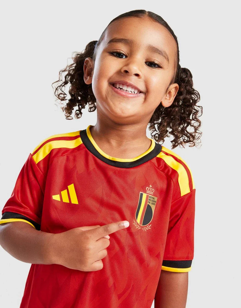 Équipement domicile Belgique Coupe du Monde 2026 - Enfants  