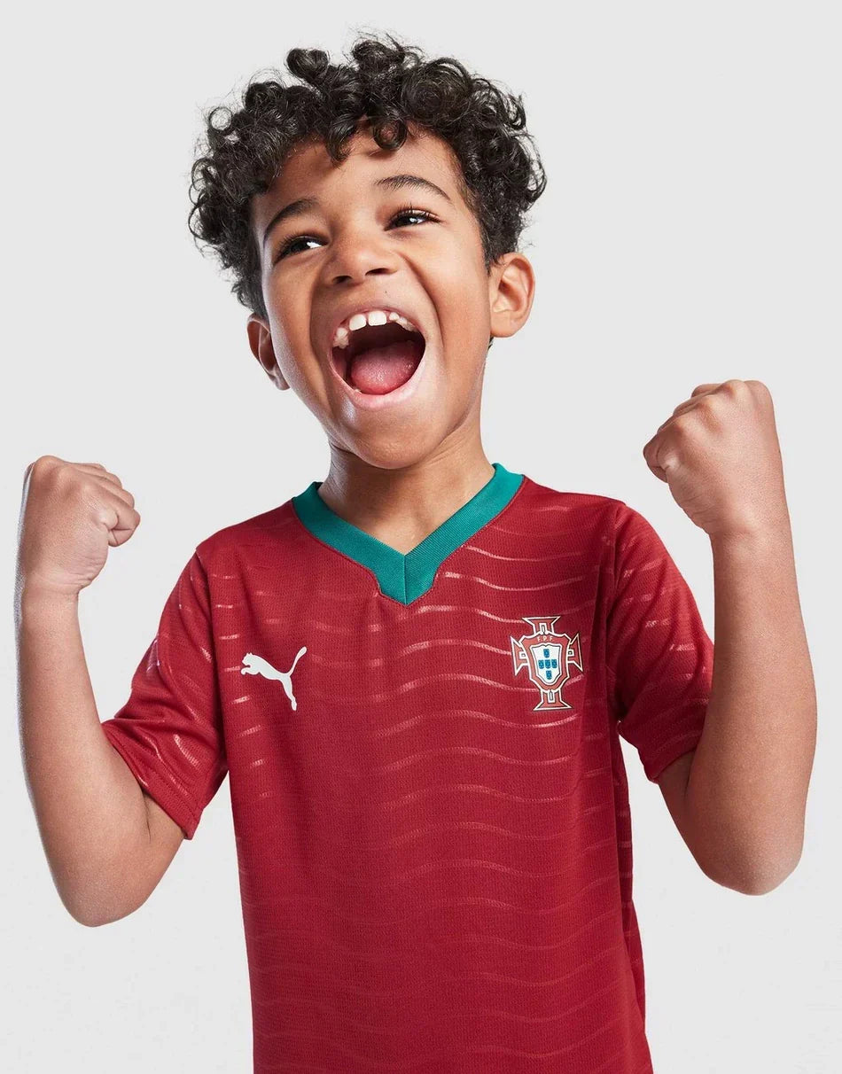 Portugal 2026-thuistenue voor kinderen