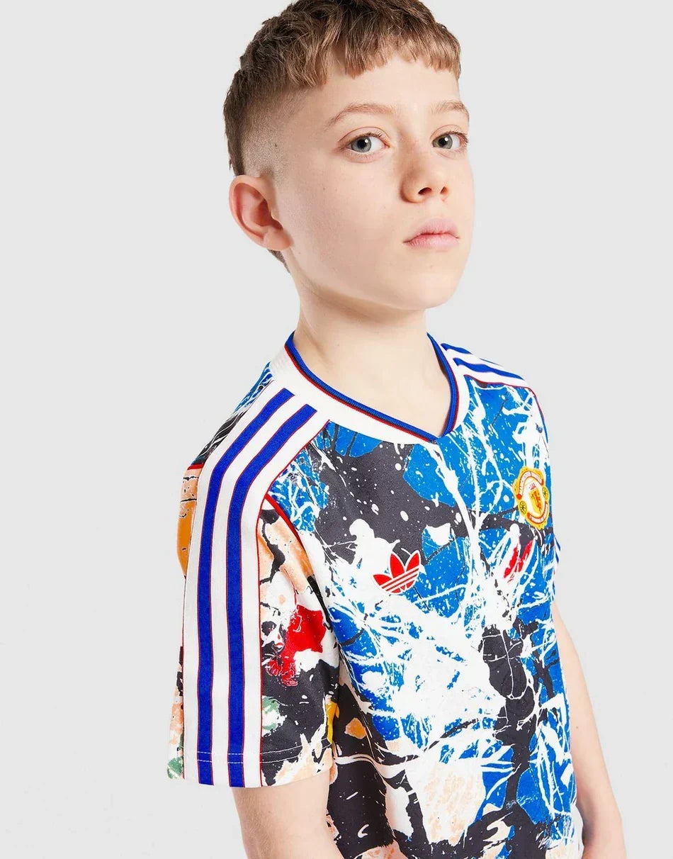 2025/26 Manchester United Stone Roses Jersey Kids