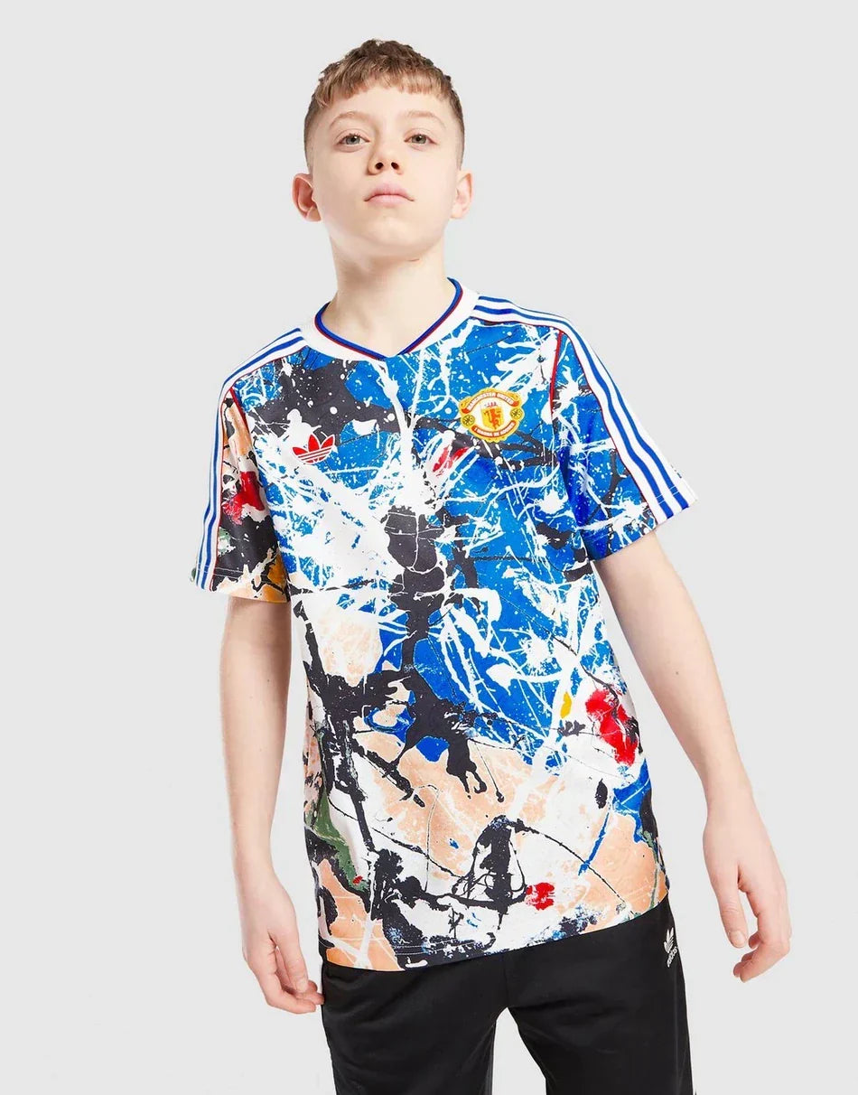2025/26 Manchester United Stone Roses Jersey Kids
