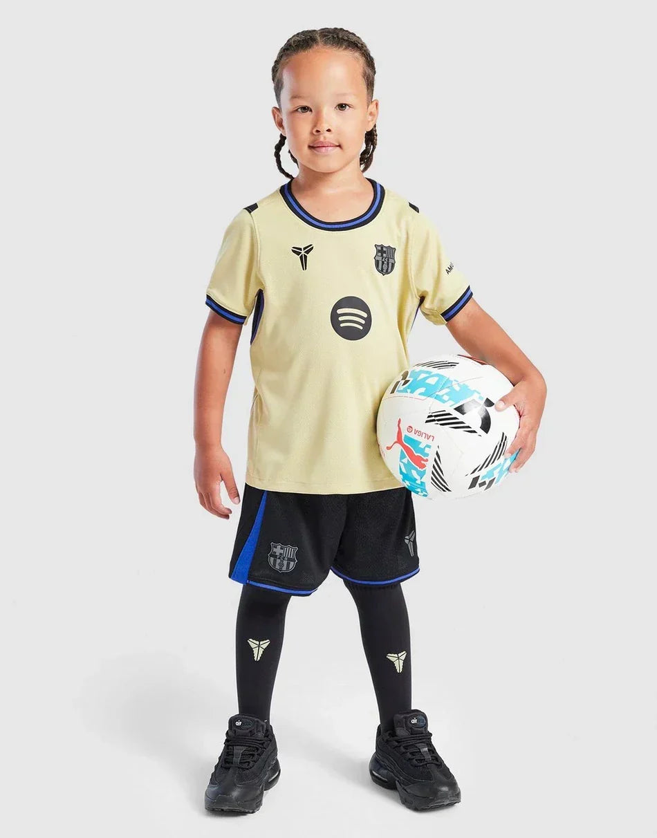 FC Barcelona 2025/26 Away Kit Kids