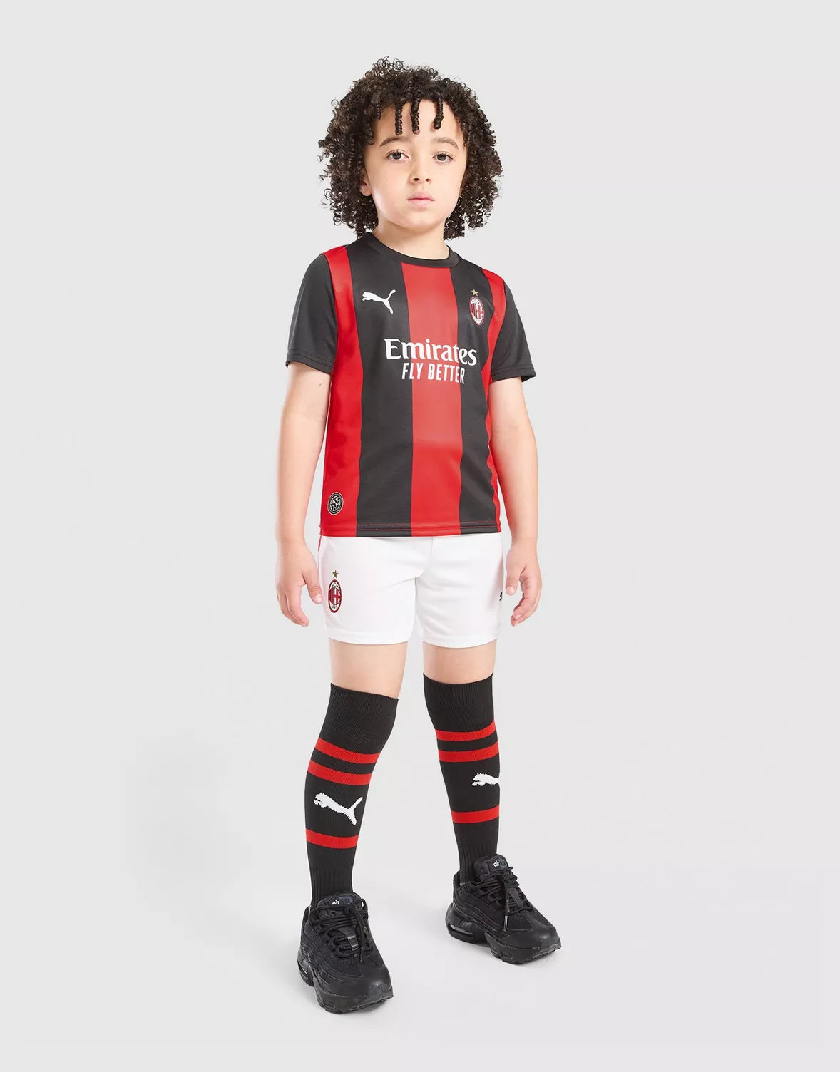 Completo casa AC Milan 2026/27 per bambini