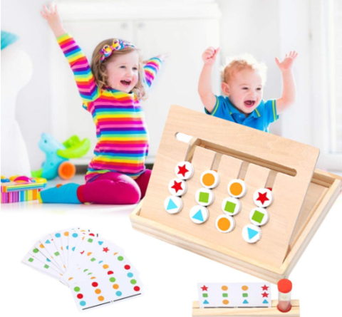 The educational montessori game puzzly