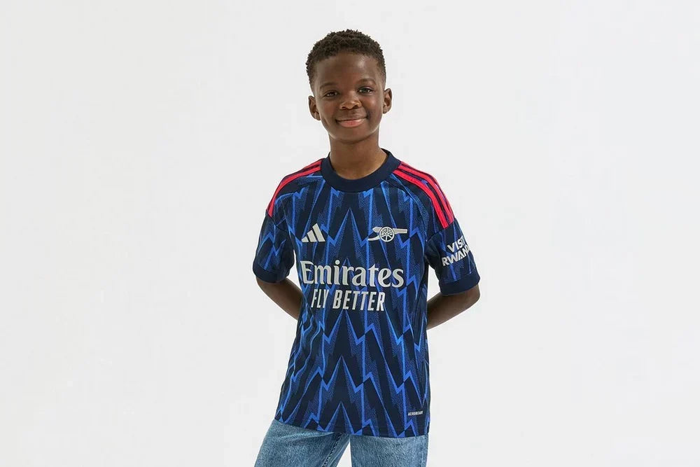 Arsenal 2025/26 Away Shirt Kids