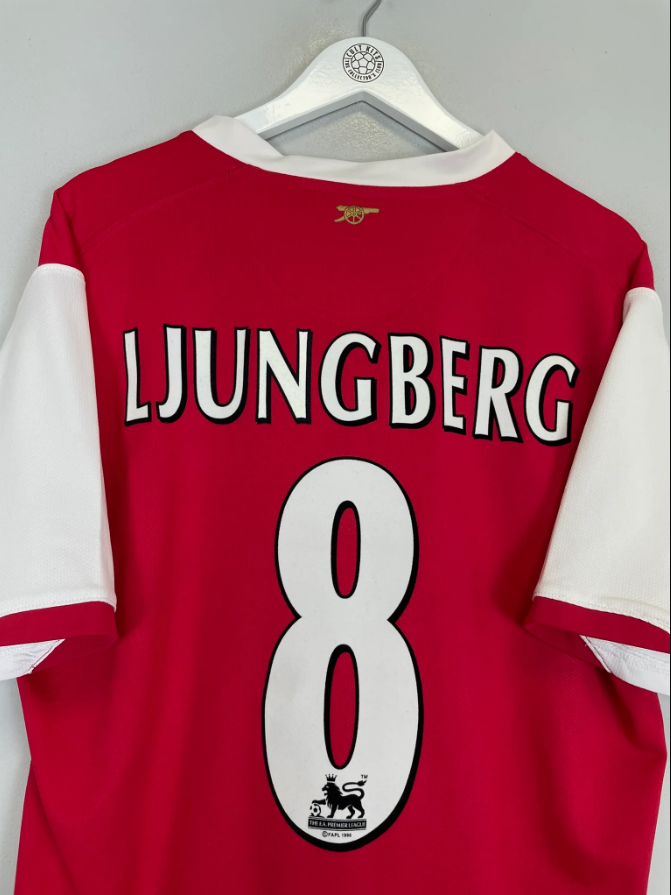 Vintage Arsenal 2006/07 thuisshirt – Freddie Ljungberg #8
