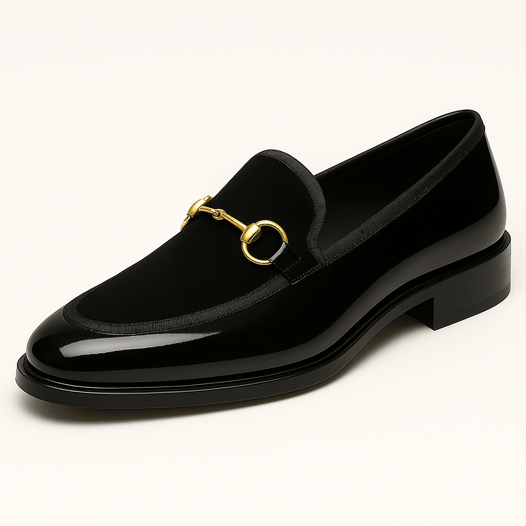 Loafers Men Leather Classic Slip-On Dress Shoes