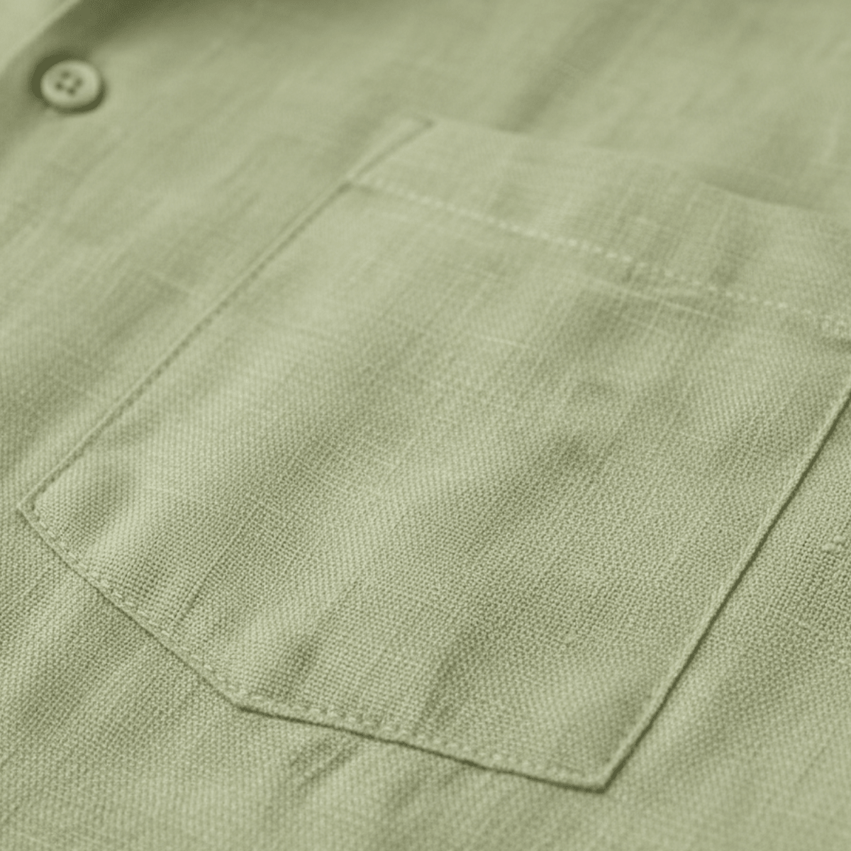 Men's Linen Two-Piece Set - Relaxed Fit Short Sleeve Button Shirt & Shorts