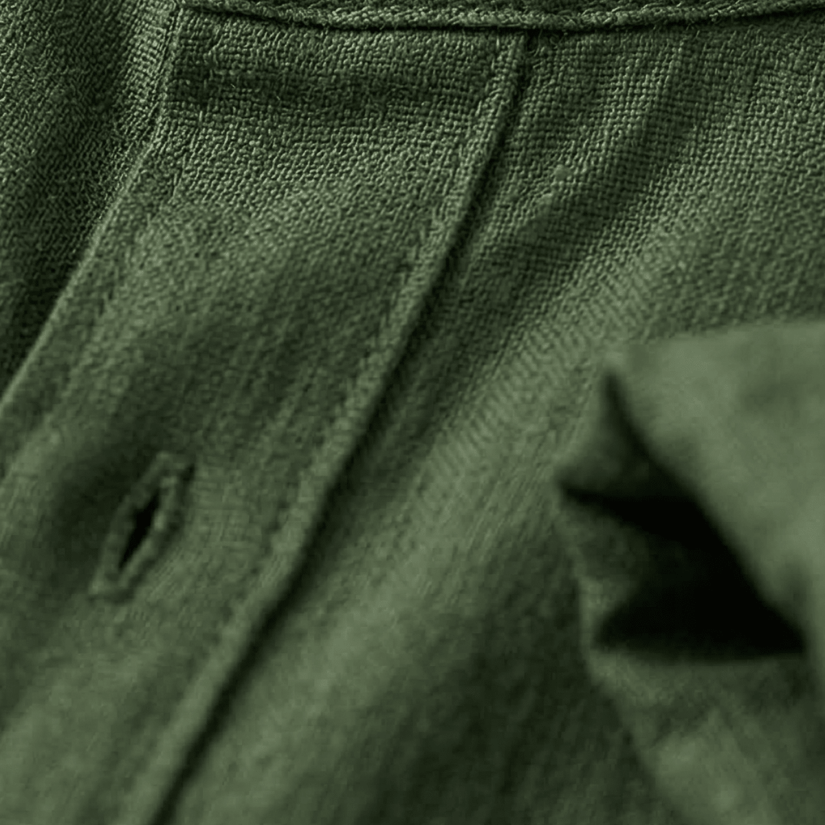 Men's Linen Two-Piece Set - Relaxed Fit Short Sleeve Shirt & Shorts