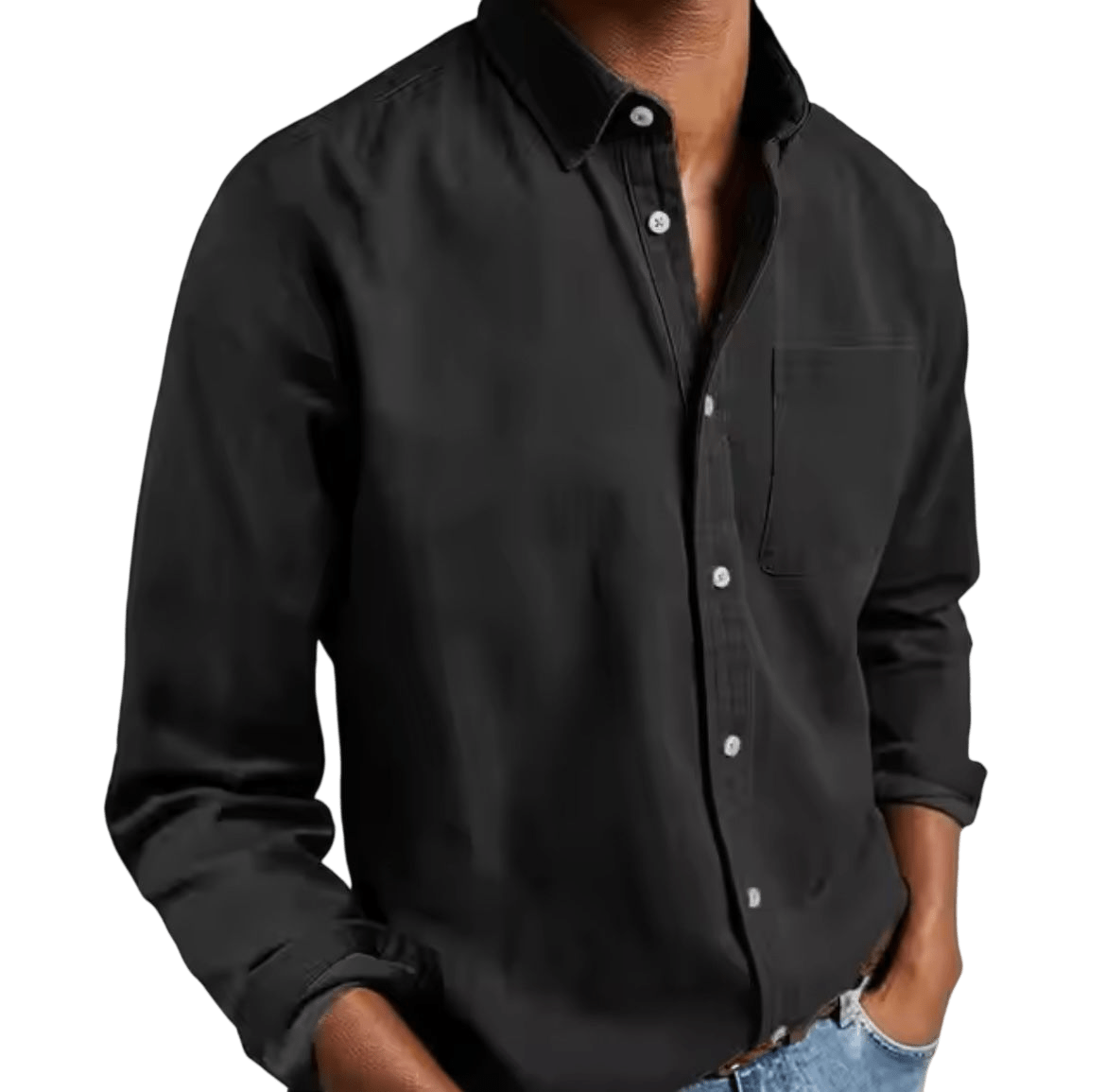Men's Shirt — Straight Fit Standard Length Classic Cut