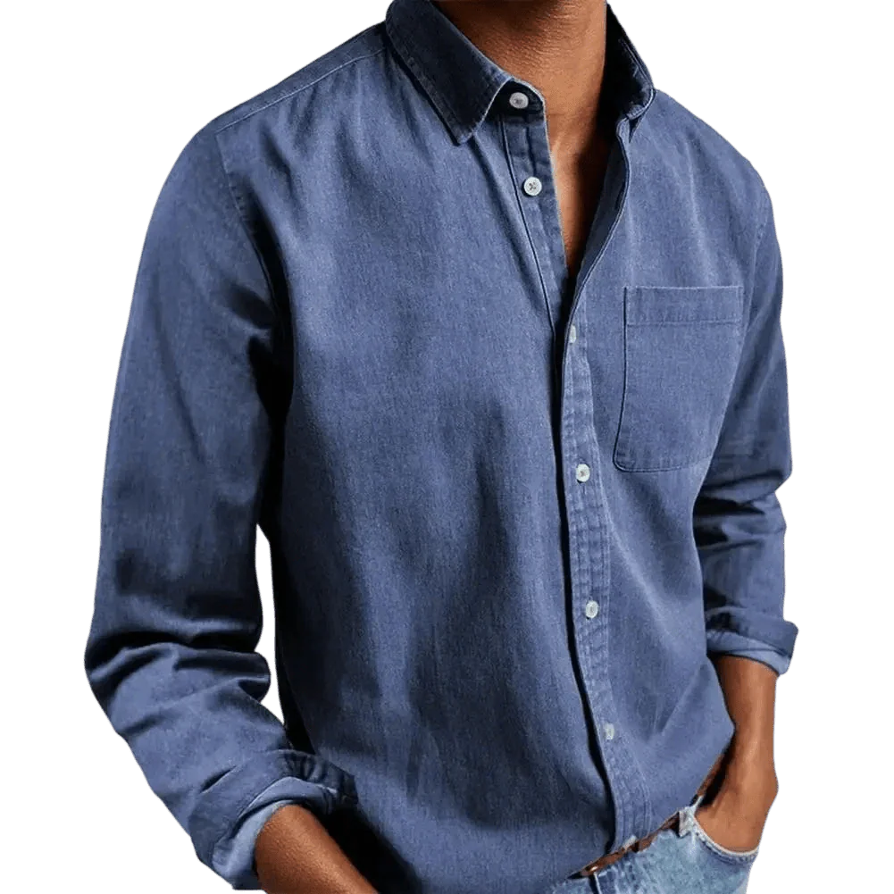 Men's Shirt — Straight Fit Standard Length Classic Cut