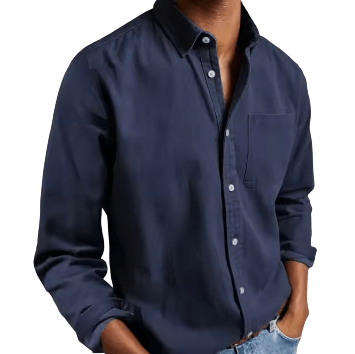Men's Shirt — Straight Fit Standard Length Classic Cut