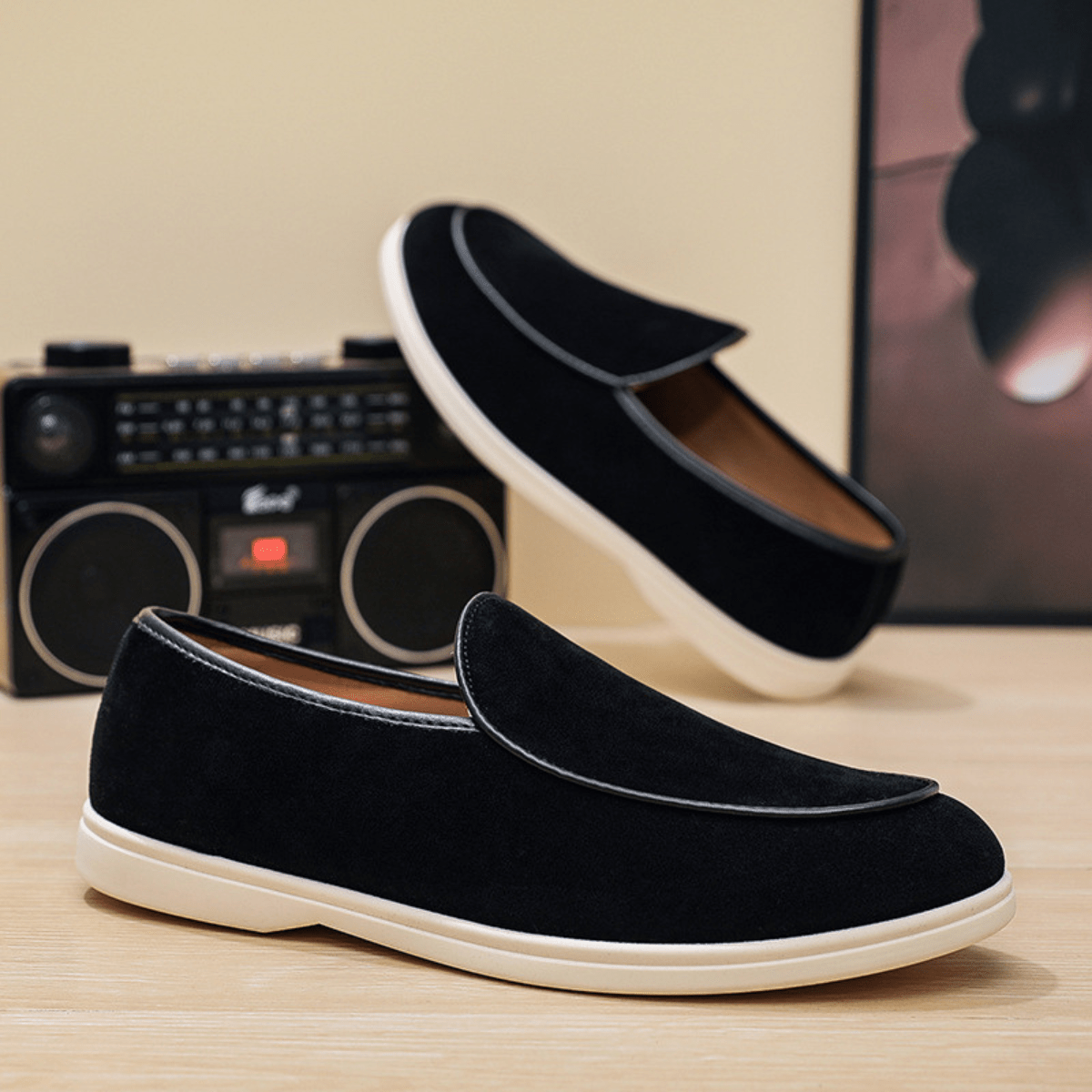 Men's Slip-On Casual Loafers — Clean Everyday Design