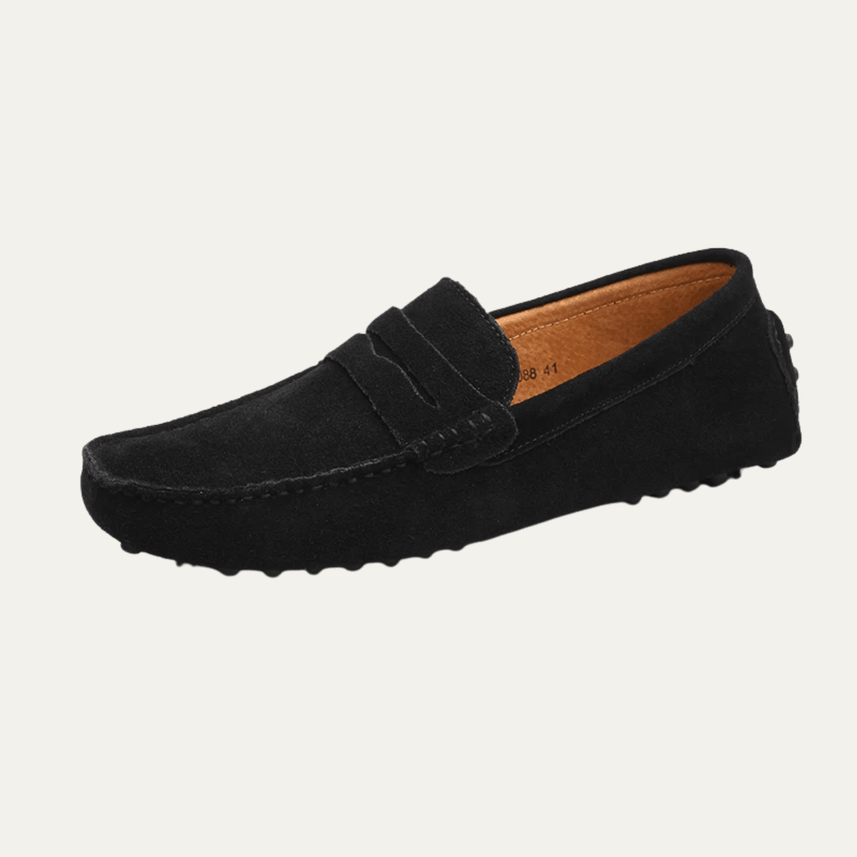 Men's Slip-On Loafers — Moccasin Stitching Low Profile