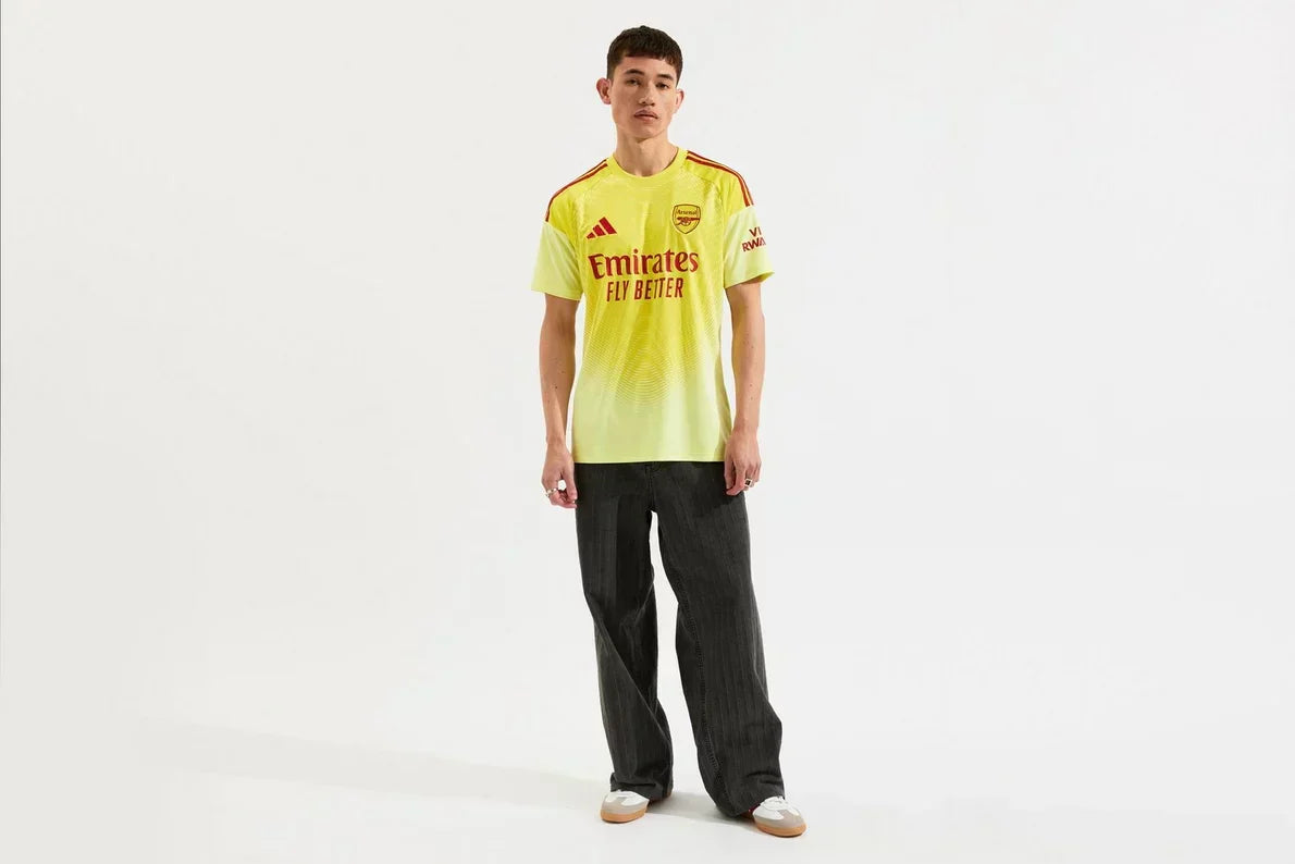 Maglia da portiere da casa dell'Arsenal adidas 25/26