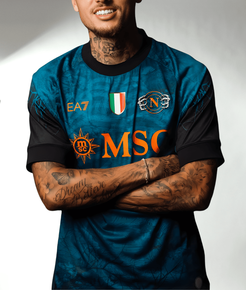 Maglia speciale di Halloween del Napoli 2025/26