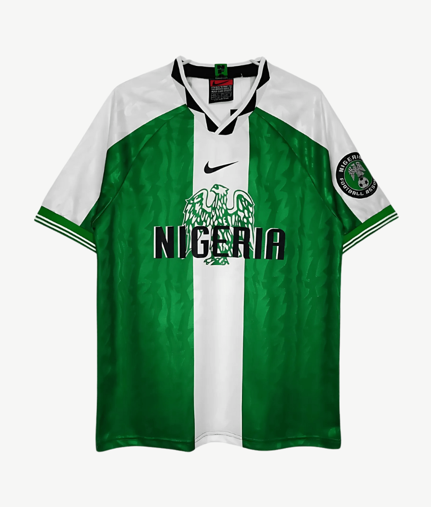 NIGERIA 1996 MAILLOT RÉTRO DOMICILE