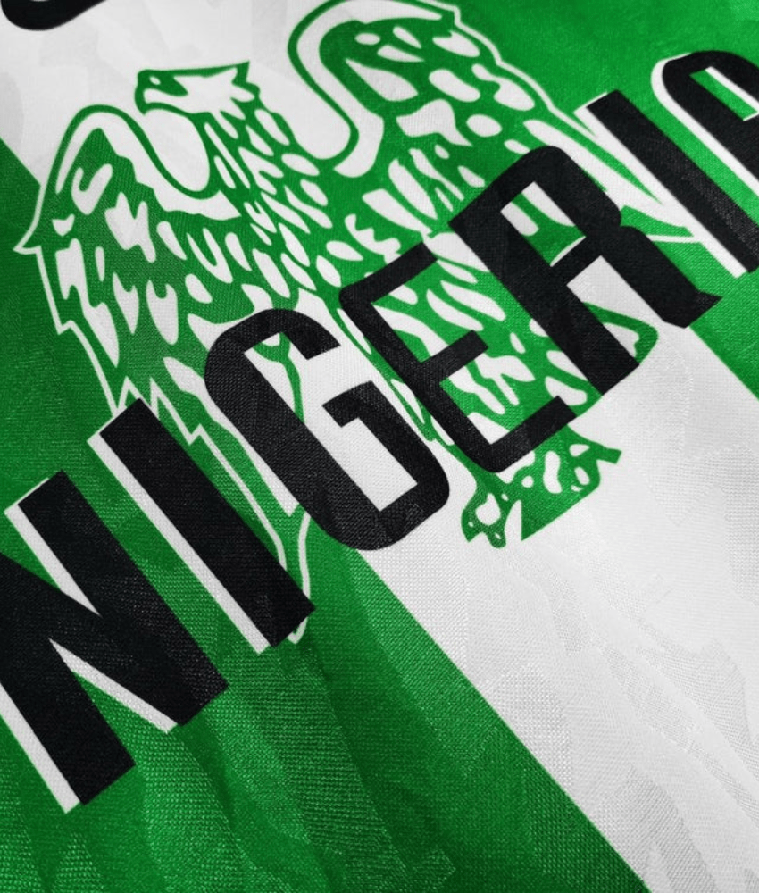 NIGERIA 1996 MAILLOT RÉTRO DOMICILE