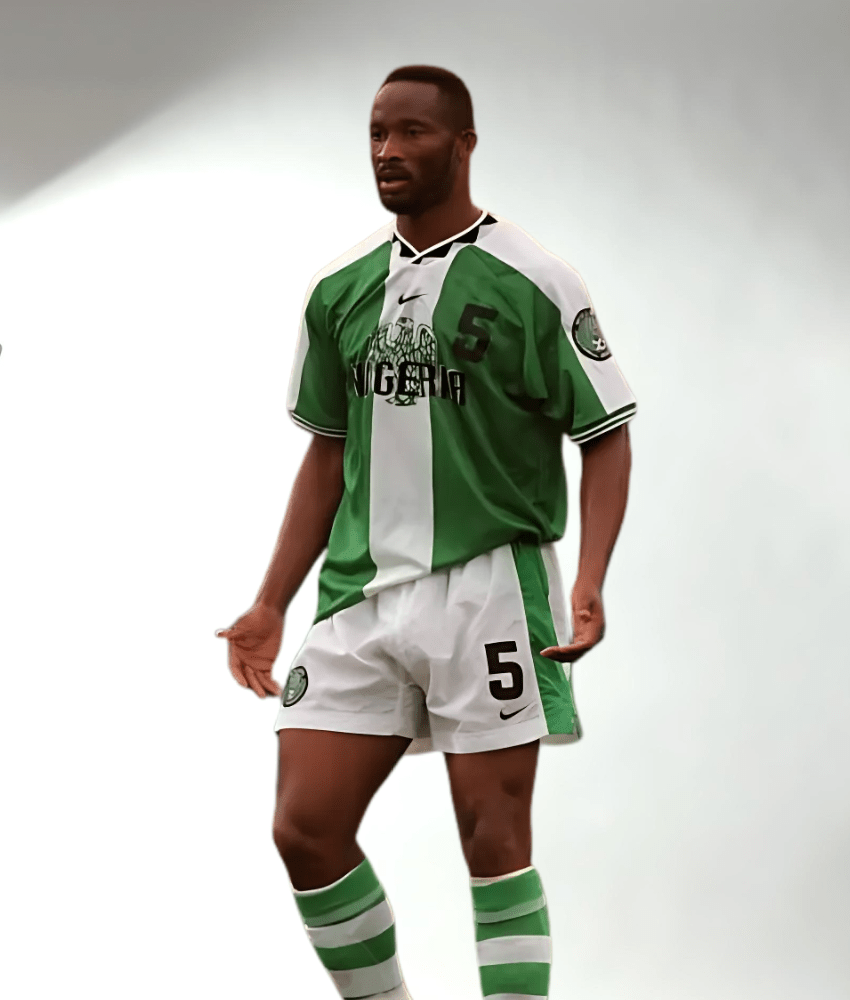 NIGERIA 1996 MAILLOT RÉTRO DOMICILE