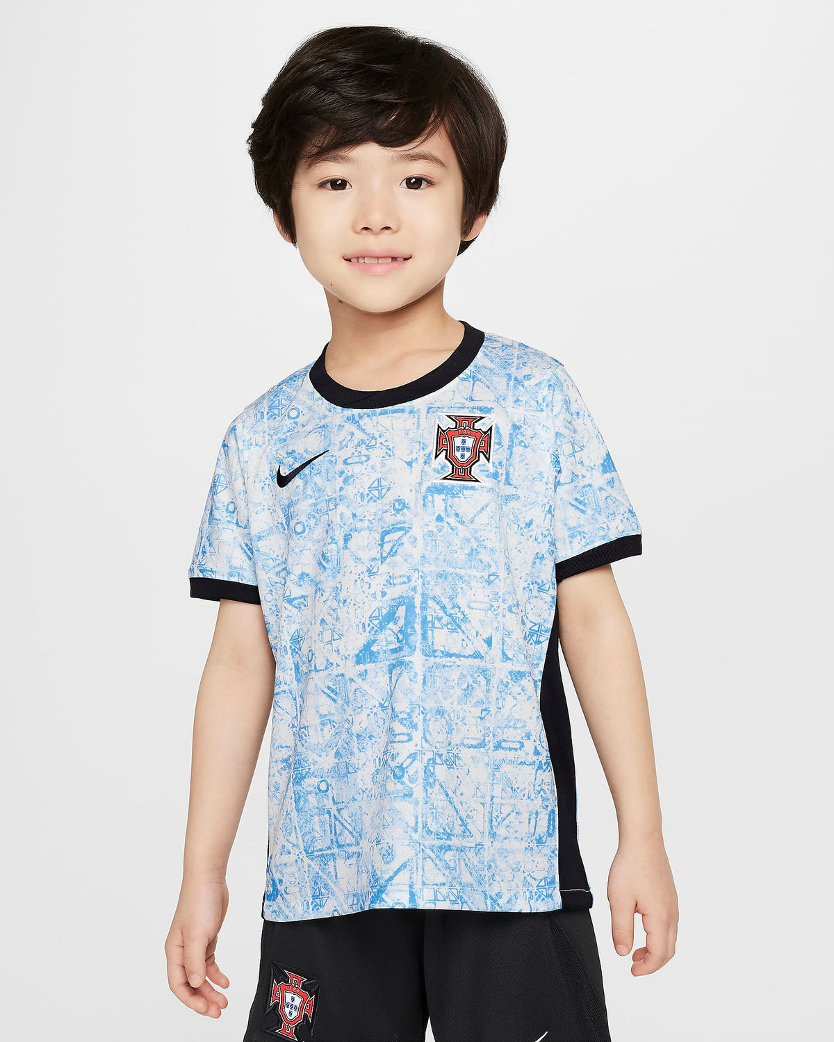 Tenue de football extérieure du Portugal pour enfants 2024
