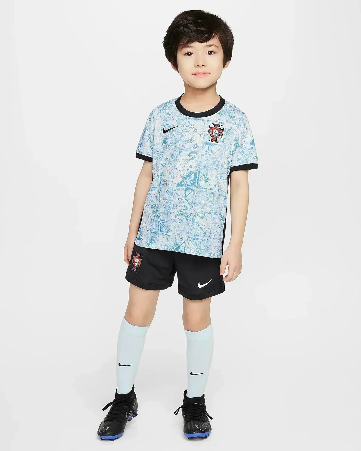 Tenue de football extérieure du Portugal pour enfants 2024