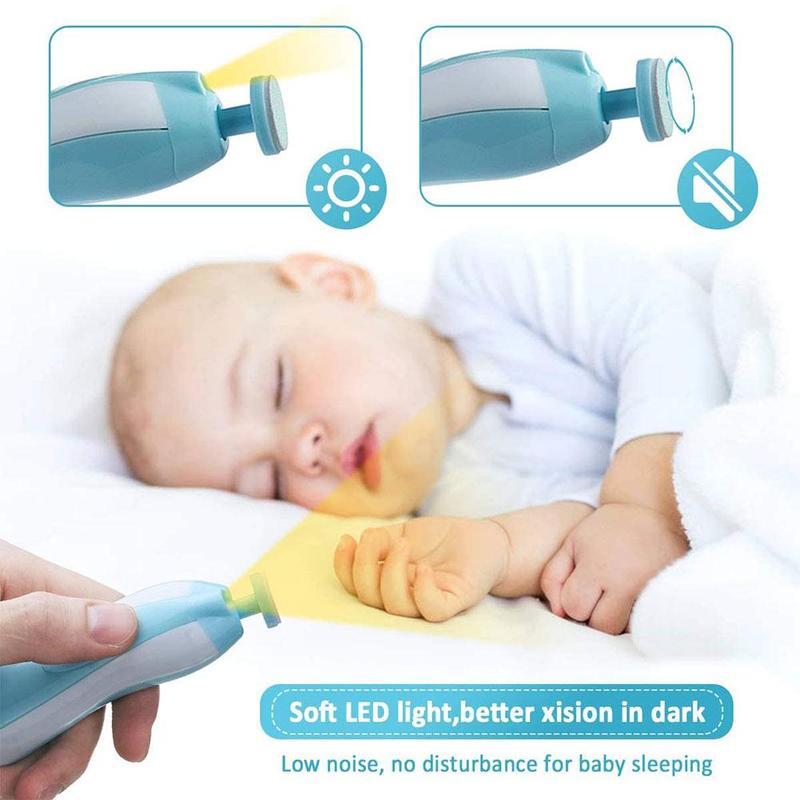 Premium LED Baby Nail Trimmer Set