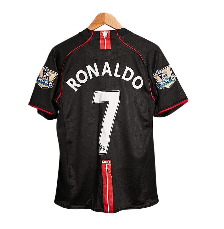 Maglia da calcio retrò rifatta del Manchester United 2007 Cristiano Ronaldo #7