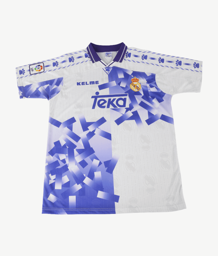 MAGLIA RÉTRO DA TRASFERTA DEL REAL MADRID 1996/97