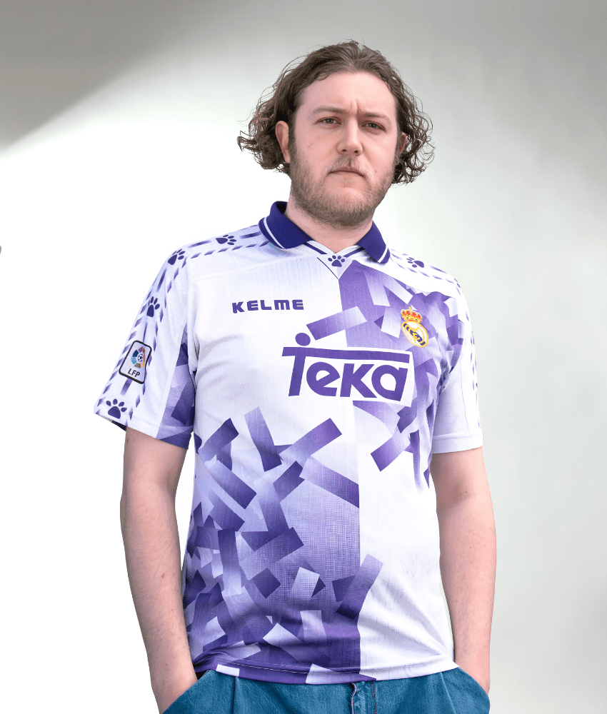 MAGLIA RÉTRO DA TRASFERTA DEL REAL MADRID 1996/97