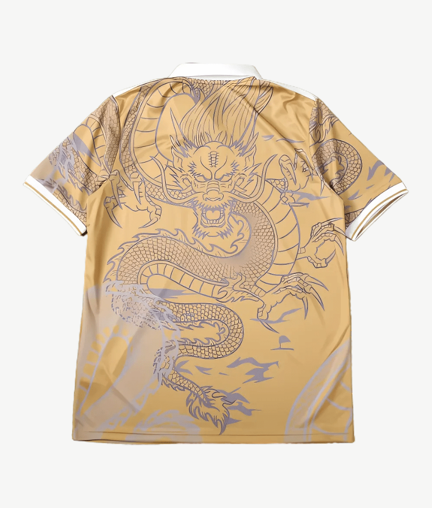 MAILLOT SPÉCIAL « DRAGON » DU REAL MADRID 2023/24 (DORÉ)