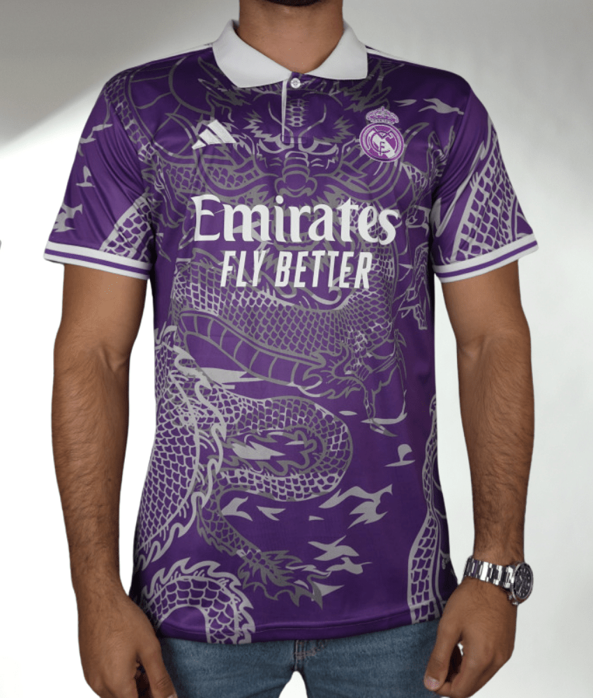 REAL MADRID 2023/24 'DRAAK' SPECIALE EDITIE (PAARS) SHIRT