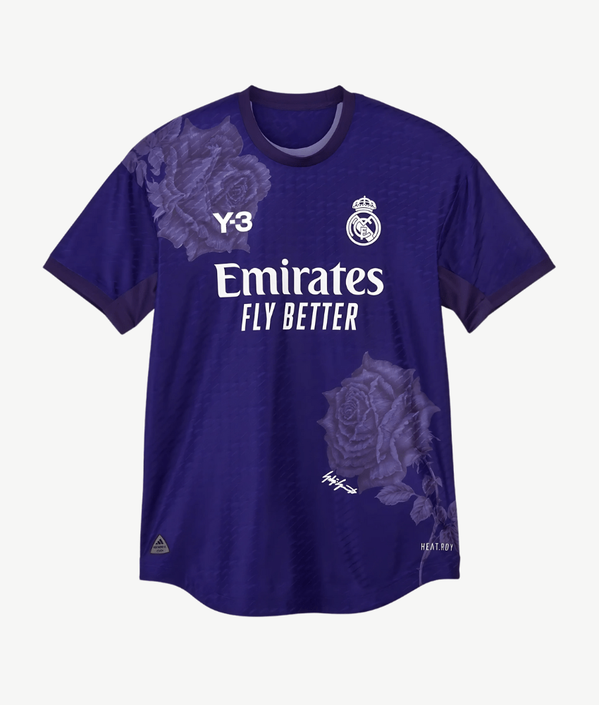 Maillot Real Madrid x Y-3 2023/24 en édition collaborative (violet)