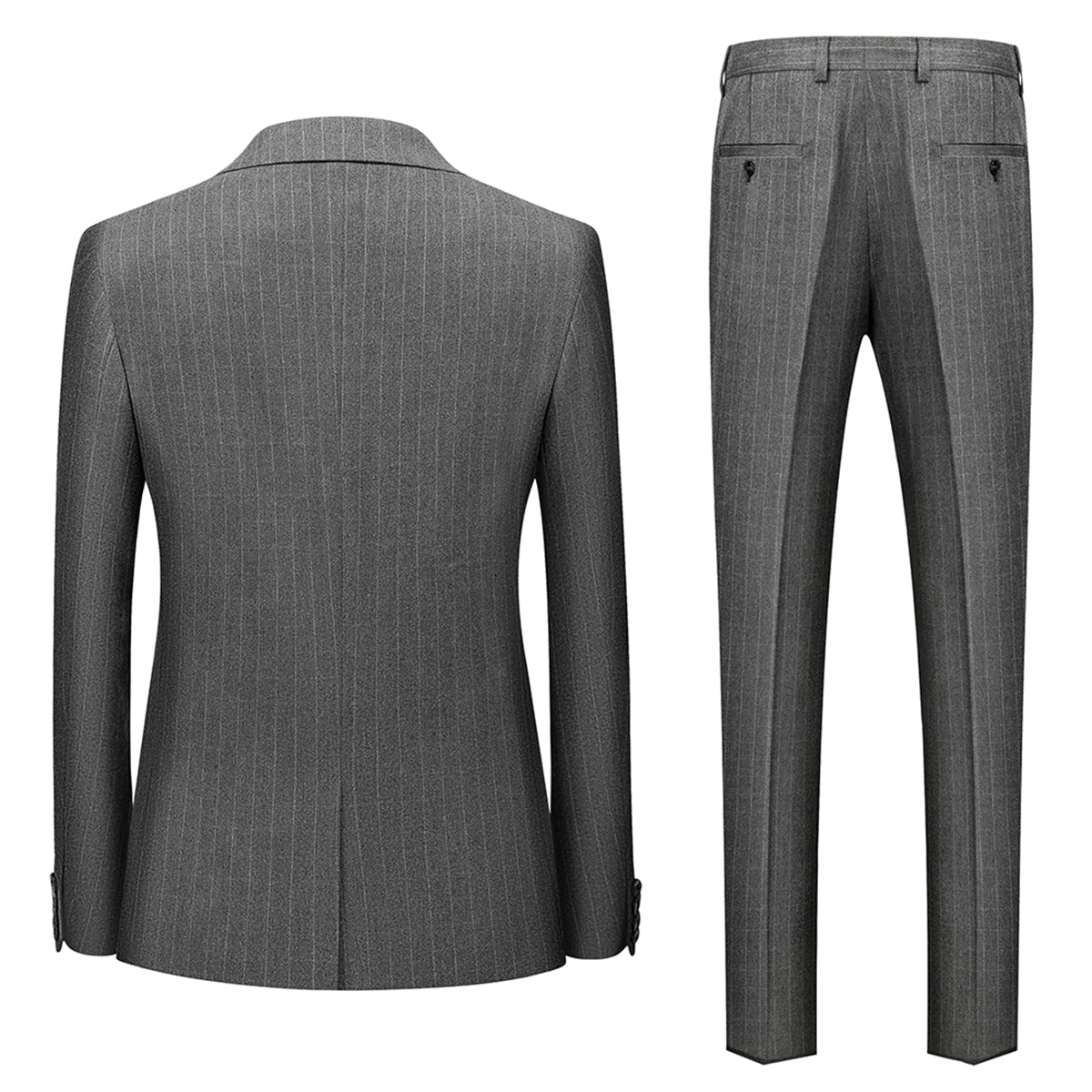 Suit Set Men Slim Fit Wedding Guest Formal Style