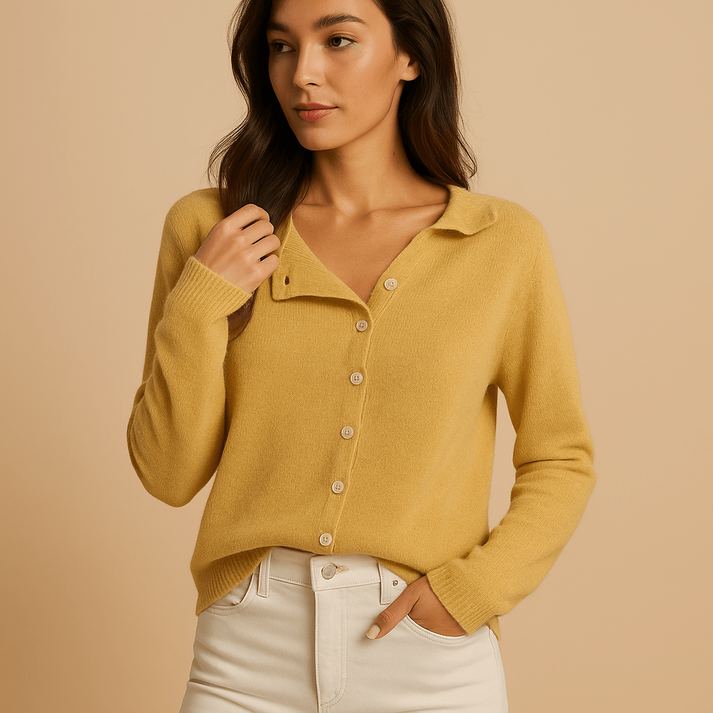Sweater Women Long Sleeve Crew Neck Design with Relaxed Fit Shape