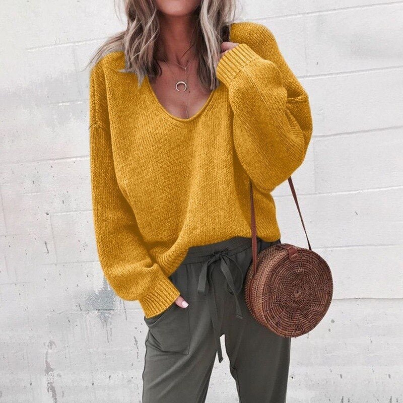 Sweater Women Modern Stylish Long Sleeve Everyday Winter Wear