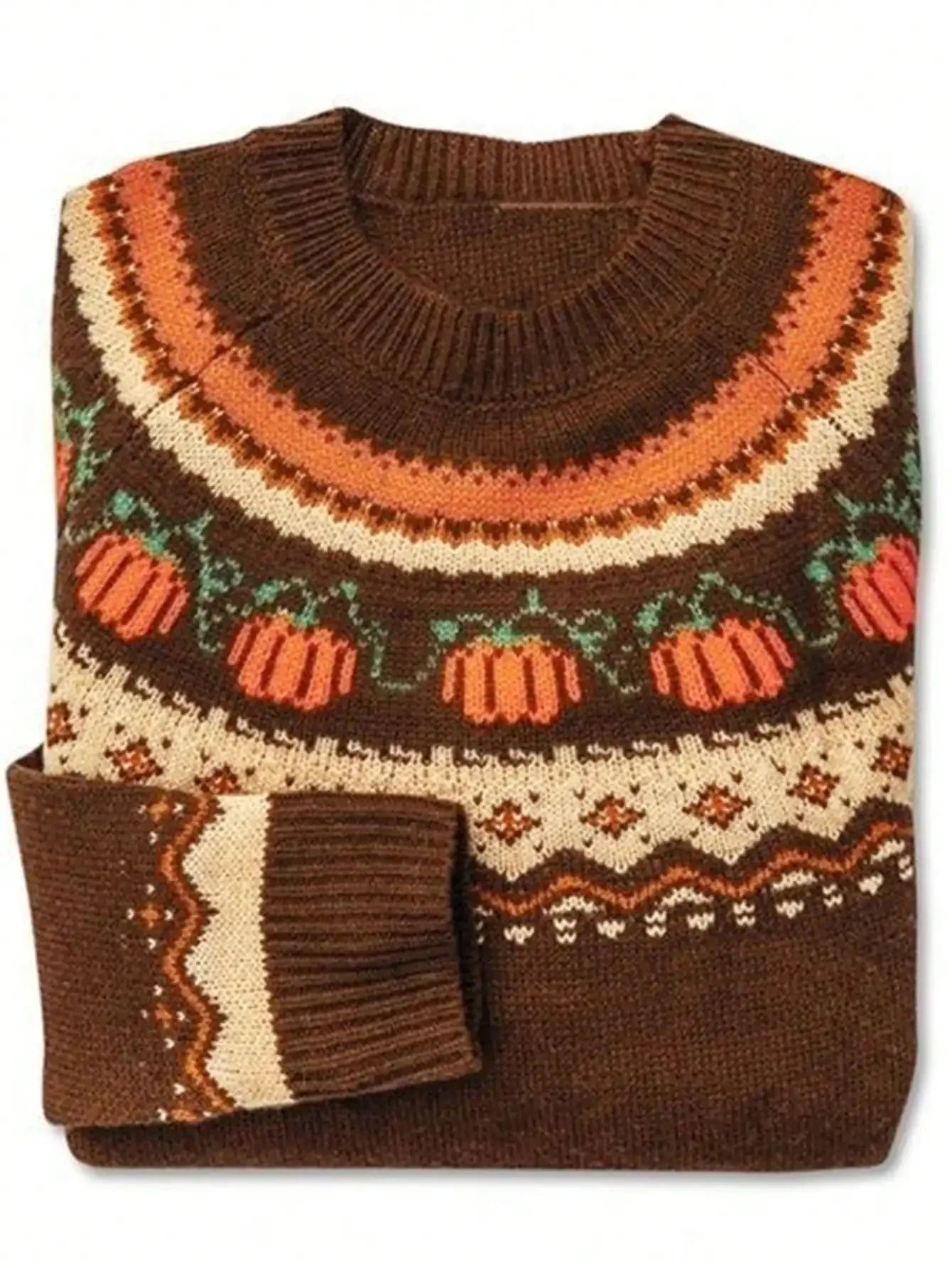 Sweater Women Round Neck Fit Everyday Comfort