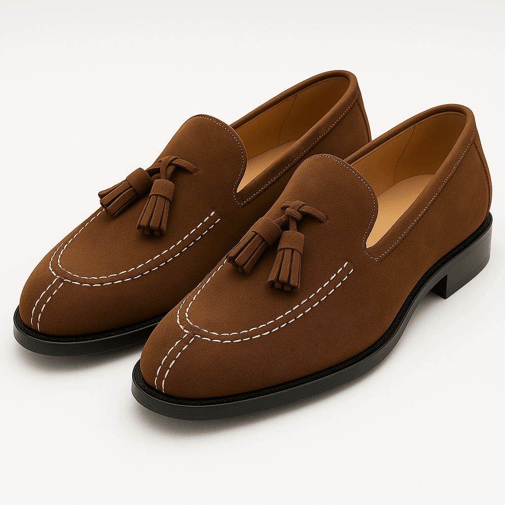 Tassel Loafers Men Leather Classic Style Everyday Comfort