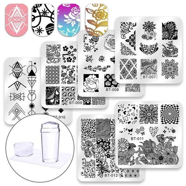 Easy Nail Stamping Kit
