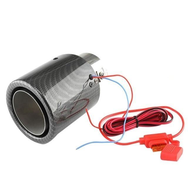 Automobile flame tail pipe