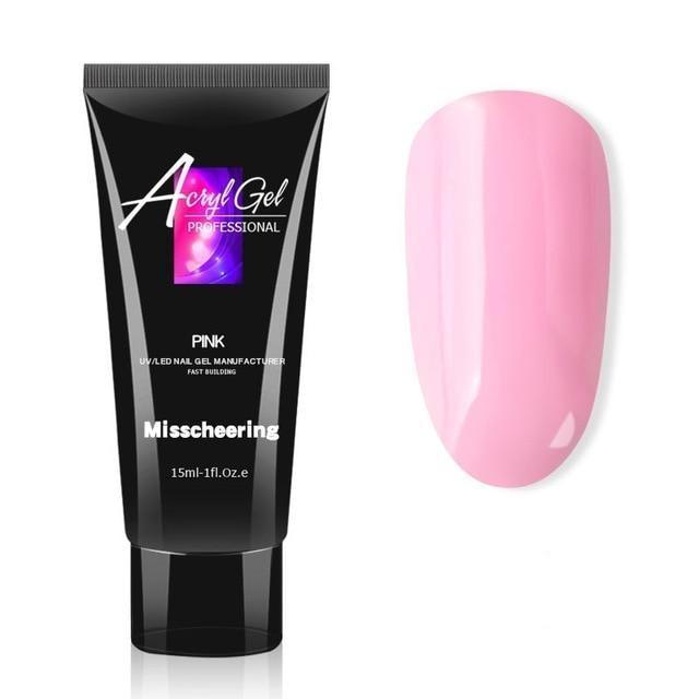 Creamy Acrylic Polygel Nail Gel Polish
