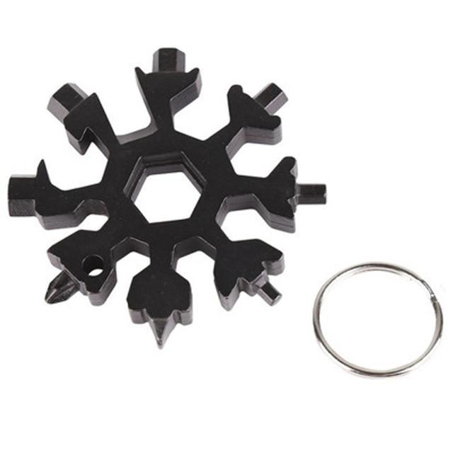 18-in-1 stainless steel snowflakes multi-tool
