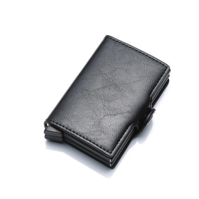 Minimalism RFID Automatic Pop-up & Pull-out Leather Fashion Wallet