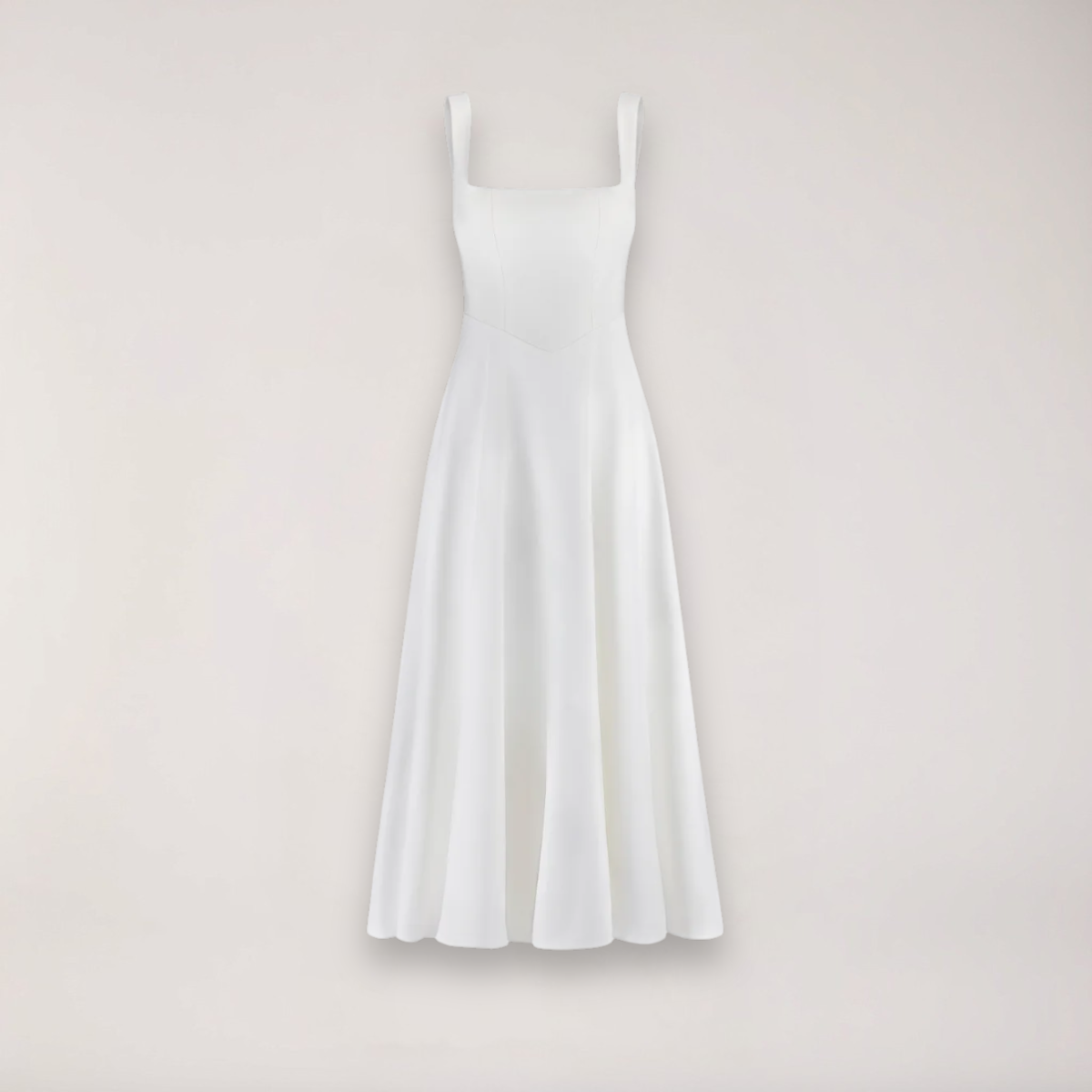 Women Dress Sleeveless V-Neck Pleated Knee Length Fit