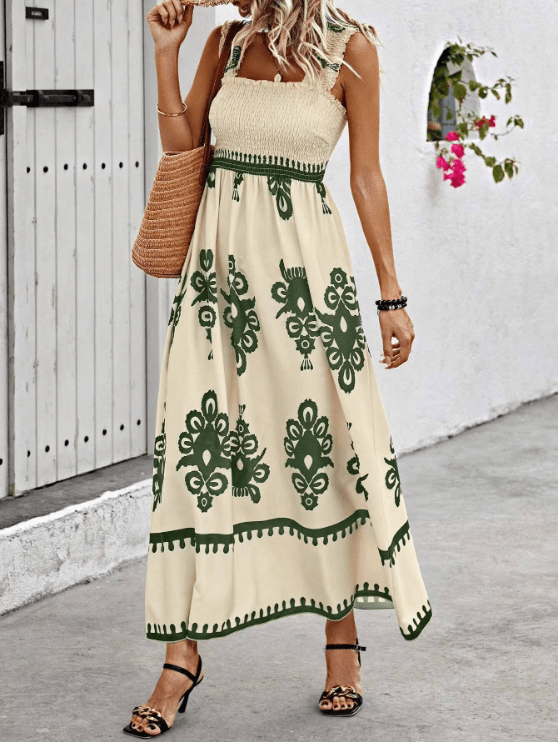 Women's Maxi Dress — Bohemian Style Loose Fit Summer Design